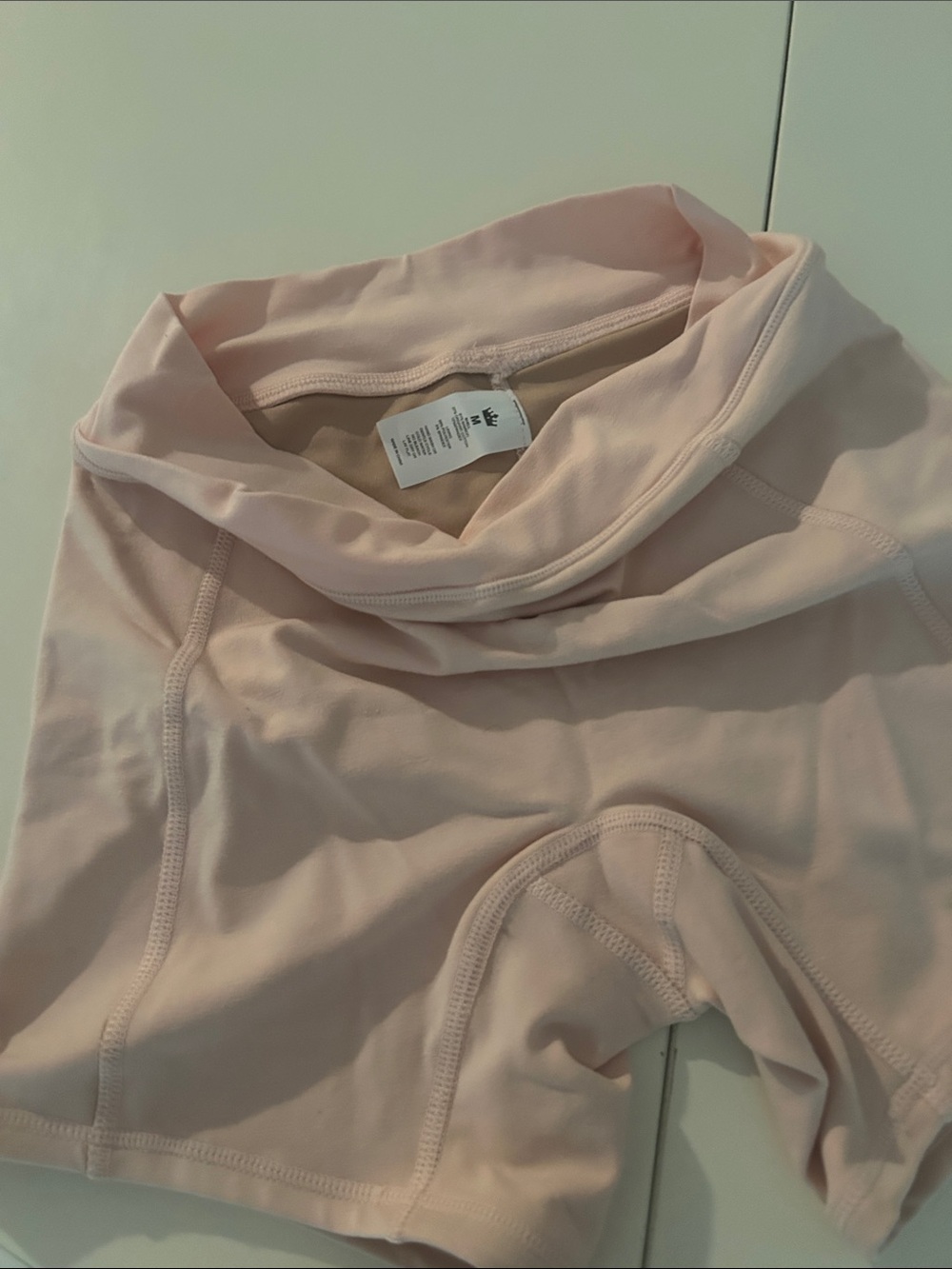 Girls' Soft Light Pink Stretch Performance Shorts